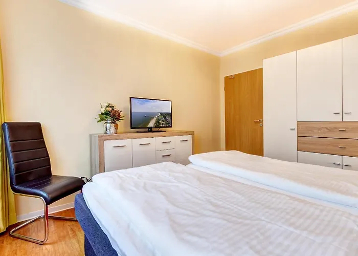 公寓 Am Schloonsee Haus D - Mit Strandkorb